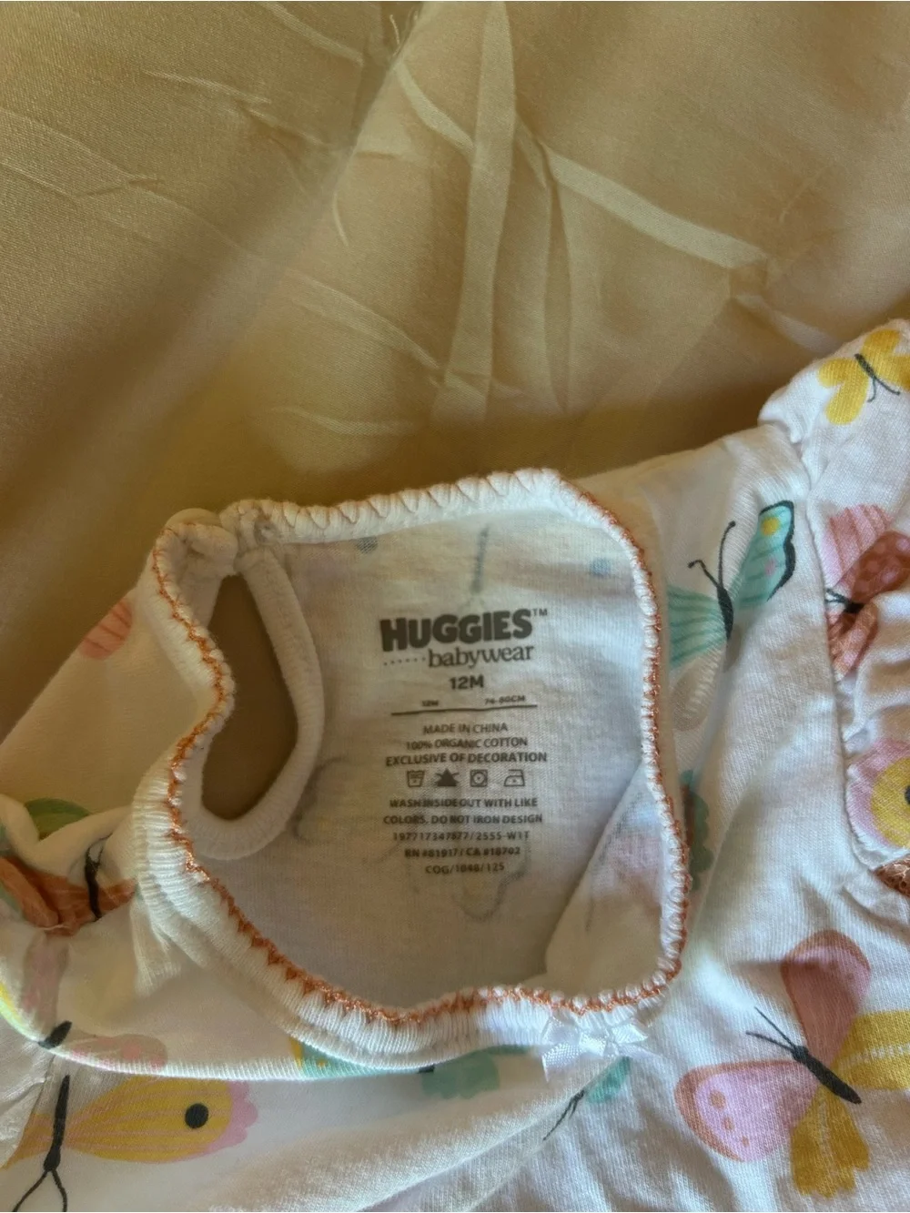 Huggies lightweight white